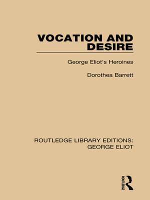cover image of Vocation and Desire
